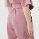 Pantalón Baggy Encauchado Con Cortes Rojo 8 Fuera de Serie