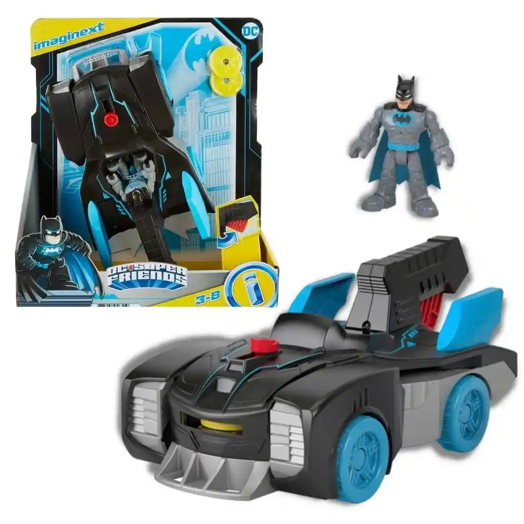 Imaginext F-p Imx Batimóvil Bat-tech Gwt24