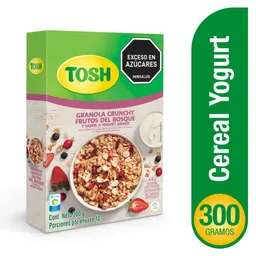 Tosh Granola Crunchy Con Frutos Del Bosque Sabor A Yogurt