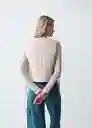 Chaqueta Mujer Crudo Abedul Claro Talla S 423G032 Naf Naf