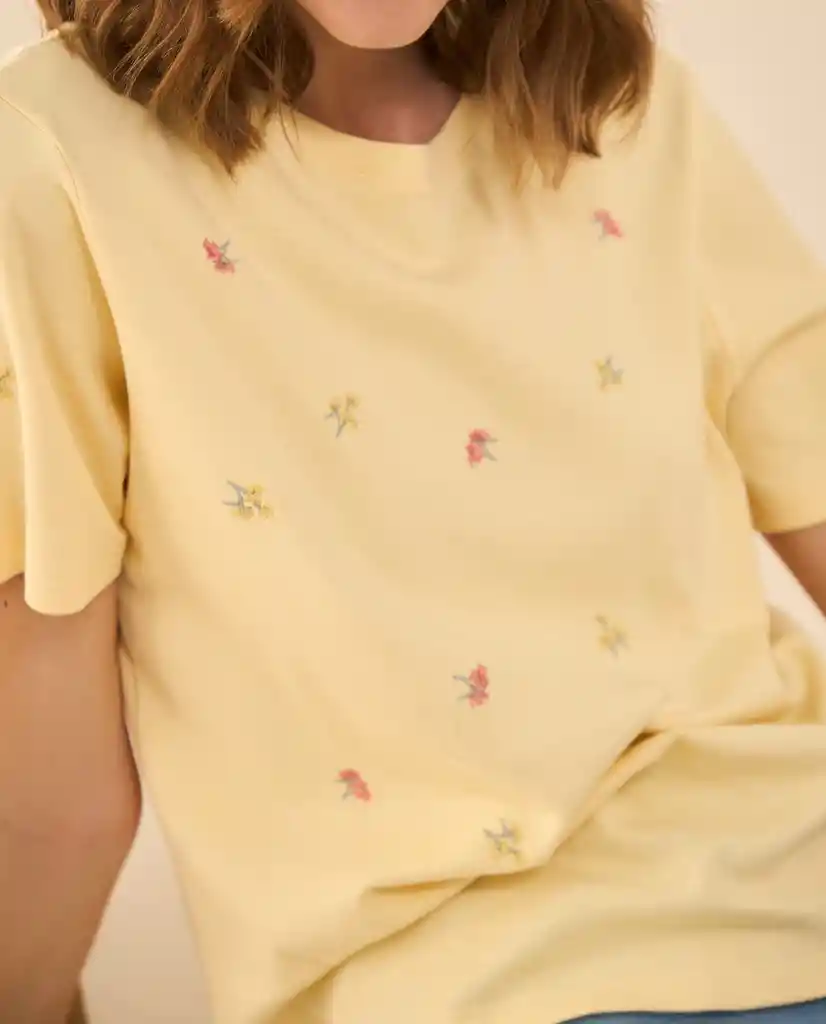 Camiseta Amarillo Venecia Claro Talla M 602G000 Esprit