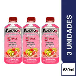 3 x Suerox Fresa Kiwi