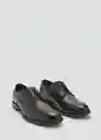 Zapatos Paris Marrón Talla 40 Hombre Mango