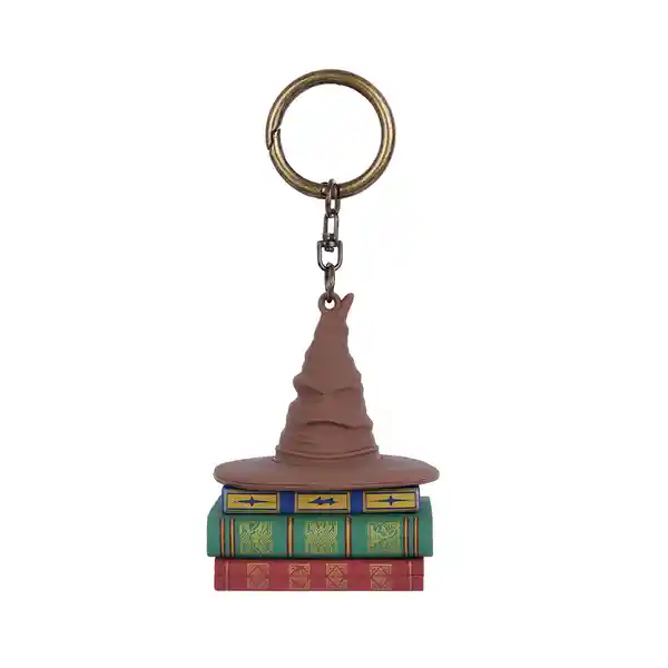 Llavero Sorting Hat Stamp Harry Potter Miniso