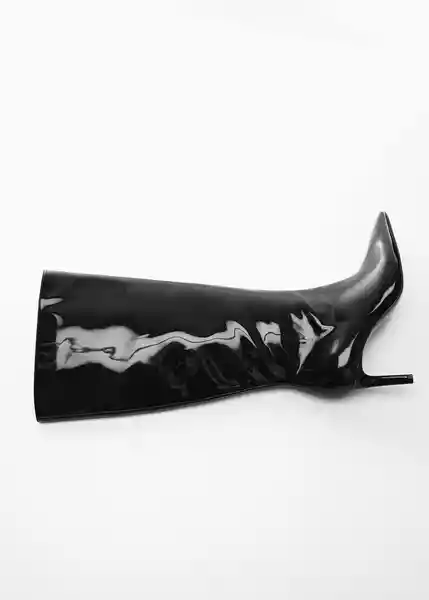 Botas Aqua Negro Talla 36 Mujer Mango