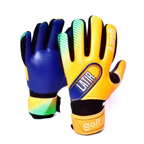 Golty Guantes Competencia Latir T11 Naranja Azul