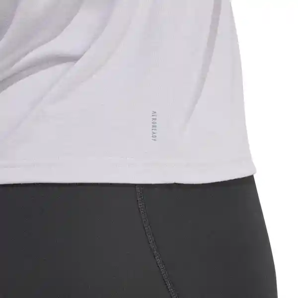 Adidas Camiseta Tr-es Crew Para Mujer Gris Talla L