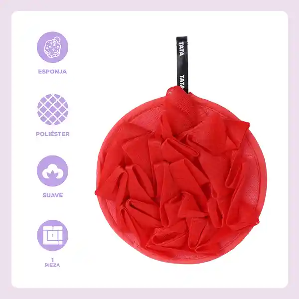 Esponja de Baño Doble Cara Baby Tata Serie Bt21 Miniso