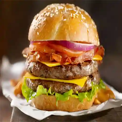 Hamburguesa Doble Carne