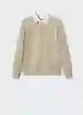 Sudadera Beach Beige Talla Xs Hombre Mango