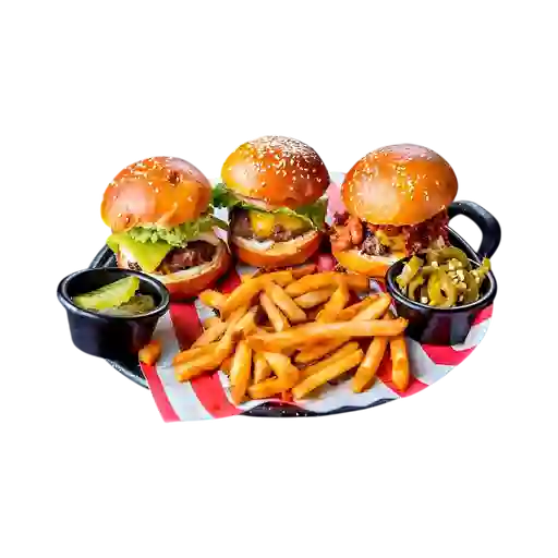 Combo x 3 hamburguesa x 3