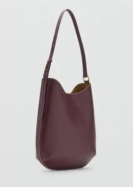 Bolso G Romeo Burdeos Talla 99 Mujer Mango