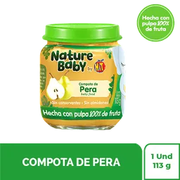 Nature Baby Compota By Hit Sabor a Pera