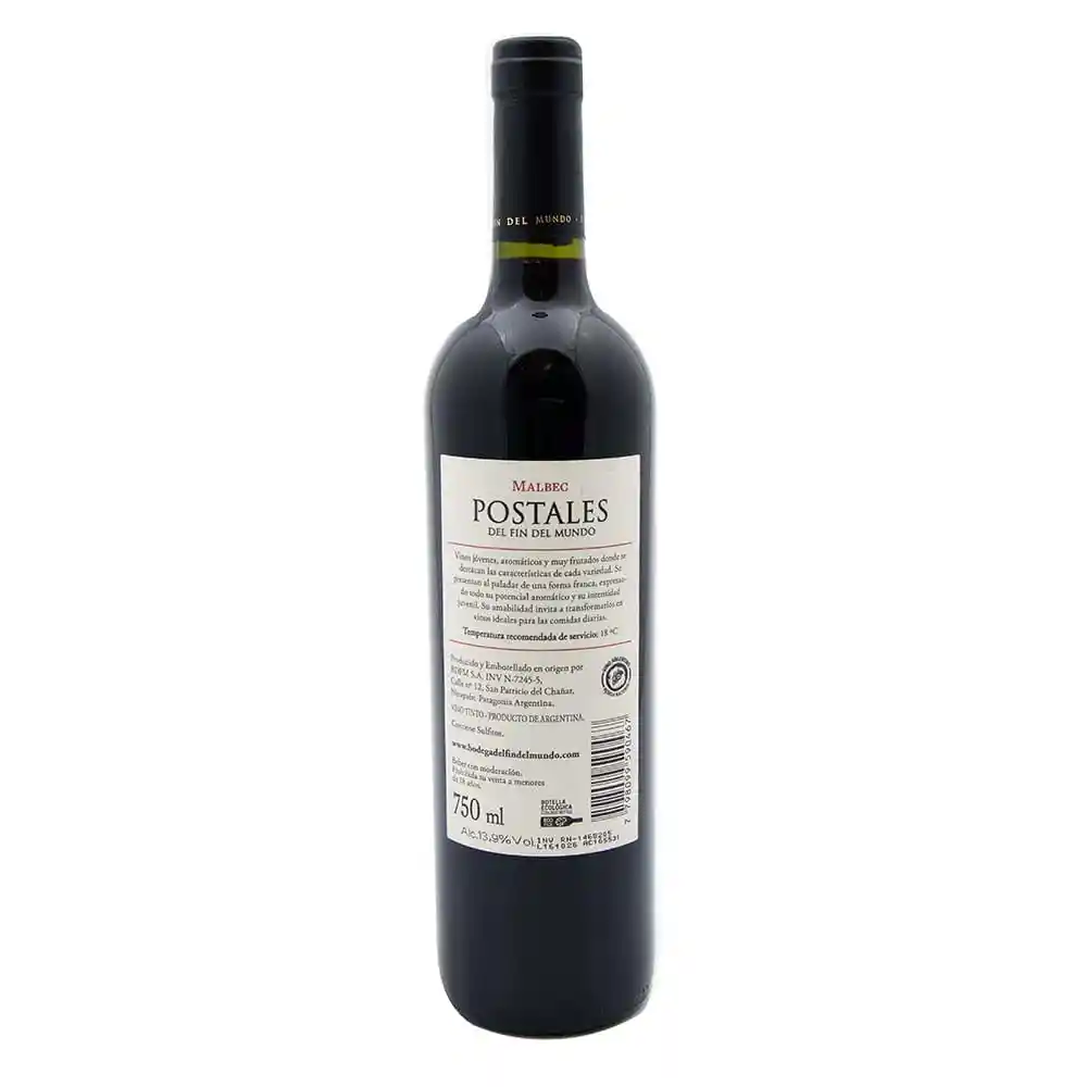 Postales Dfm Vino Postales Malbec Botella