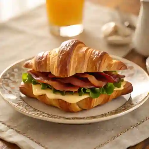 Croissants de Tocineta y Queso