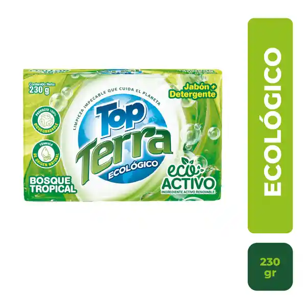 Top Terra Jabón en Barra Para Ropa 230 g