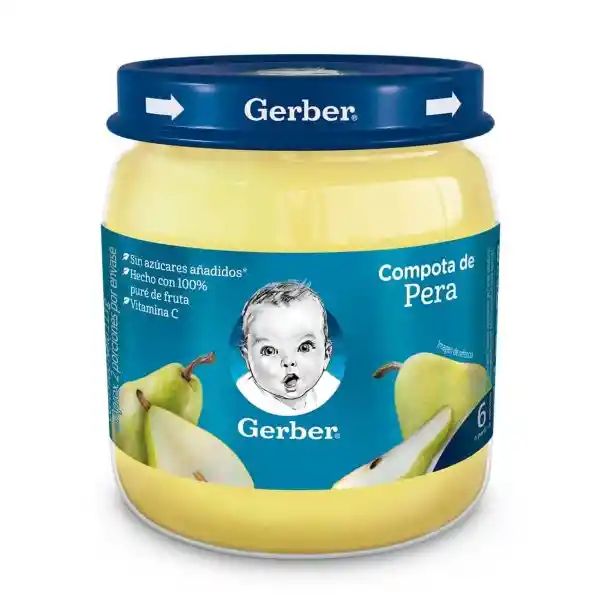 GERBER  Compota de pera 