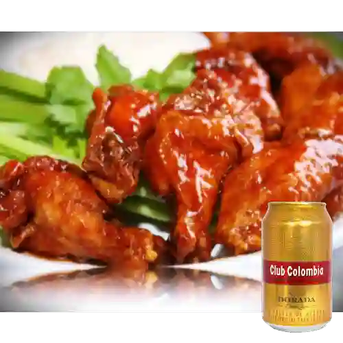 Combo Alitas Picantes + Club col. de 330 ml