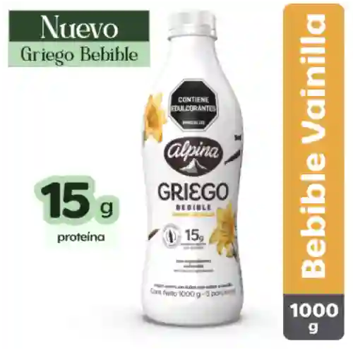 Griego Bebible Vainilla 1000 gr