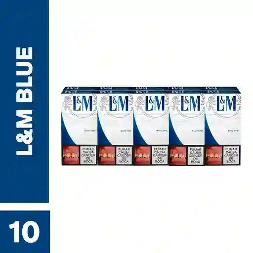 L&M Blue X10 Cigarrillos Cartón