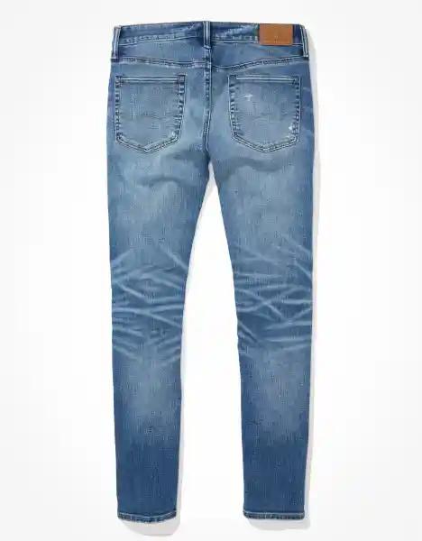 Jean Skinny Hombre Azul Talla 30 x 30 American Eagle