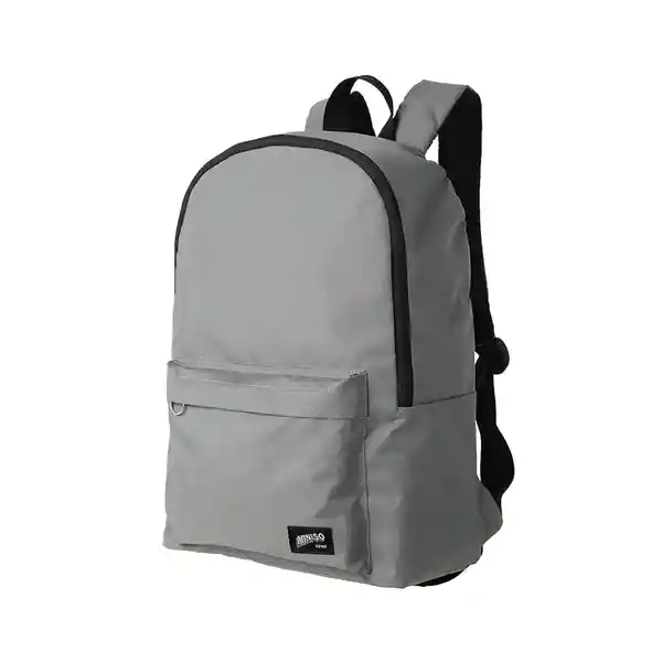 Mochila Básica Gris Miniso