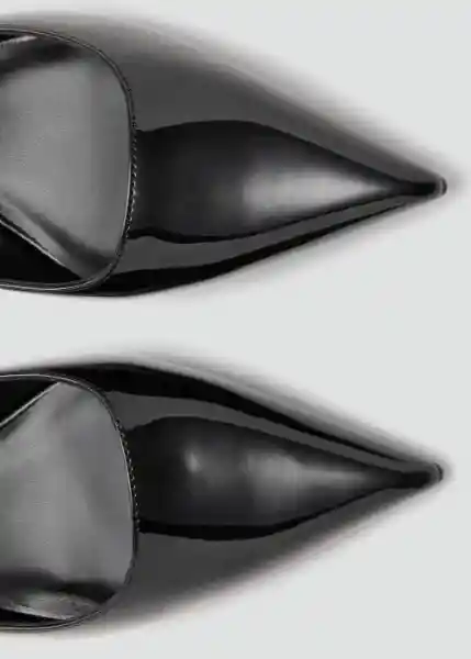 Zapatos Mona Negro Talla 37 Mujer Mango