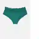 Panti Flores Verde Aerie Talla Medium American Eagle