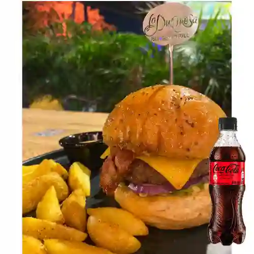Combo royale+coca cola sin azúcar 400 ml