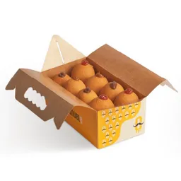 Caja x 8 buñuelos rellenos