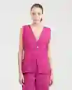 Chaleco Long Sartorial Vest Morado Zarza Oscuro M Chevignon