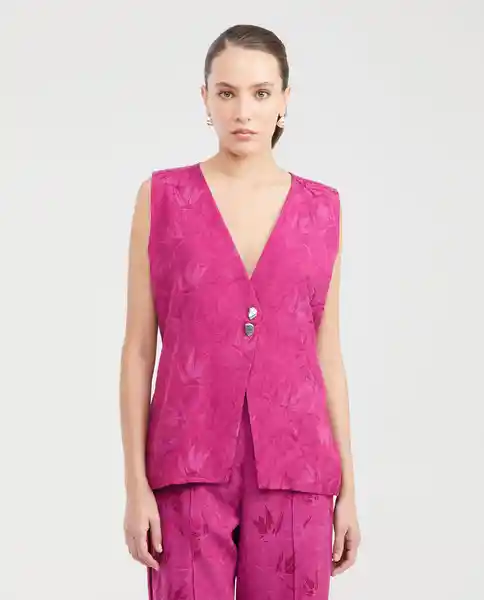 Chaleco Long Sartorial Vest Morado Zarza Oscuro M Chevignon