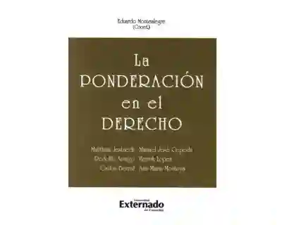 La ponderación en el derecho