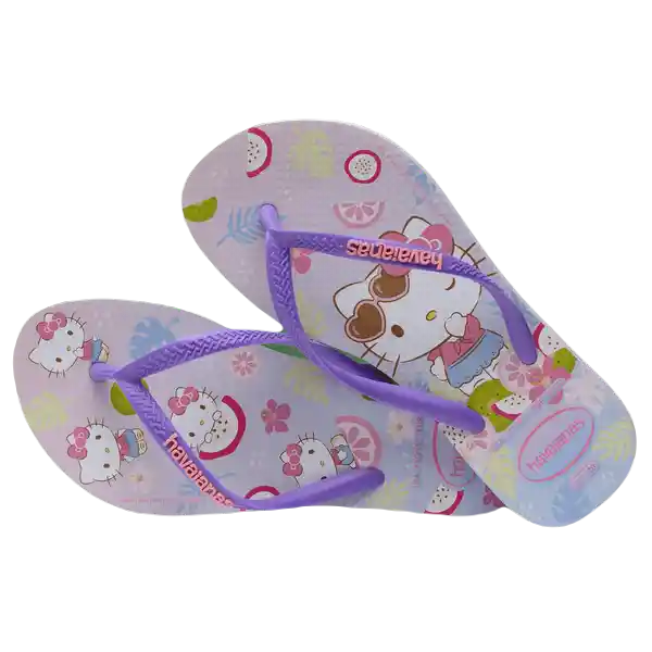 Sandalias Kids Hello Kitty Lila Calm Talla 32 4145748 Havaianas