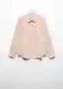 Camisa Lino Rosa Palo Talla XL Mujer Mango
