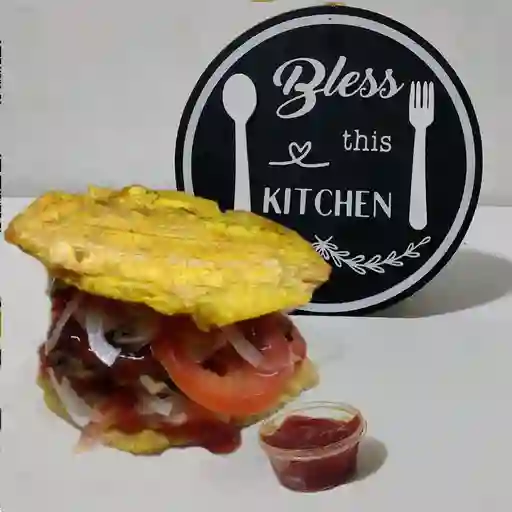 Hamburguesa Patacón