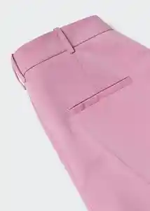 Pantalón Boreal Rosa Talla 46 Mujer Mango