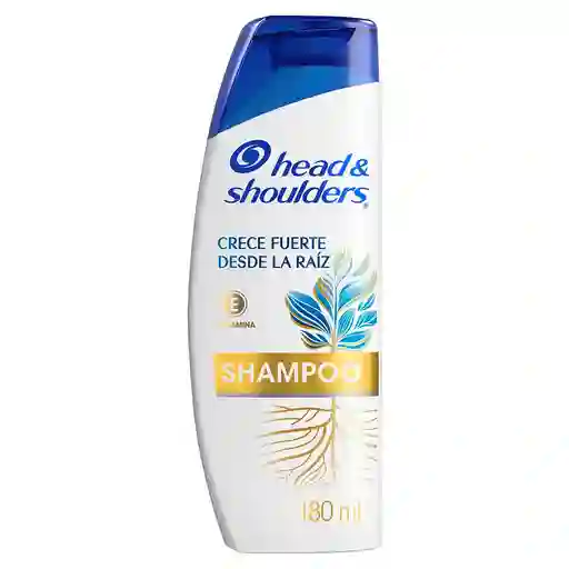 Shampoo Head & Shoulders Crece Fuerte desde la Raíz 180 ml