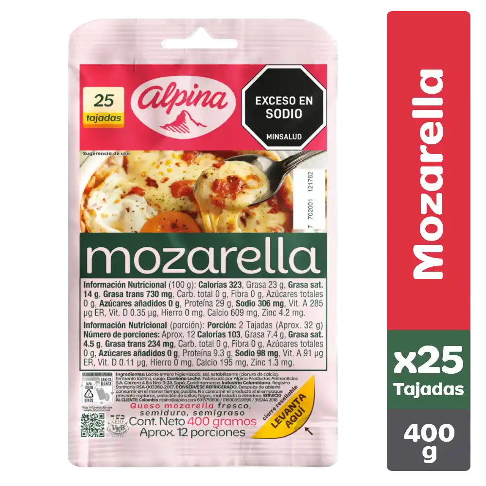 Alpina Queso Mozzarella