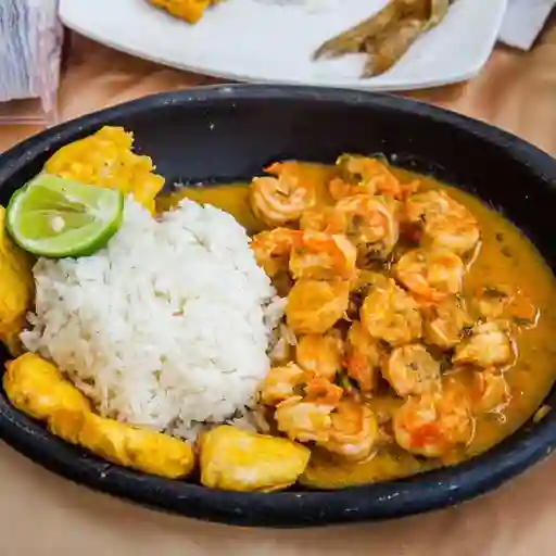 Camarones Encocado