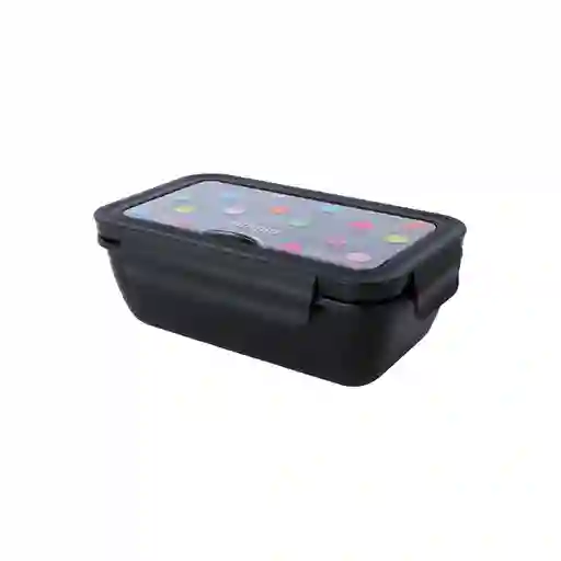 Contenedor Para Alimentos de Serie Negro Miniso