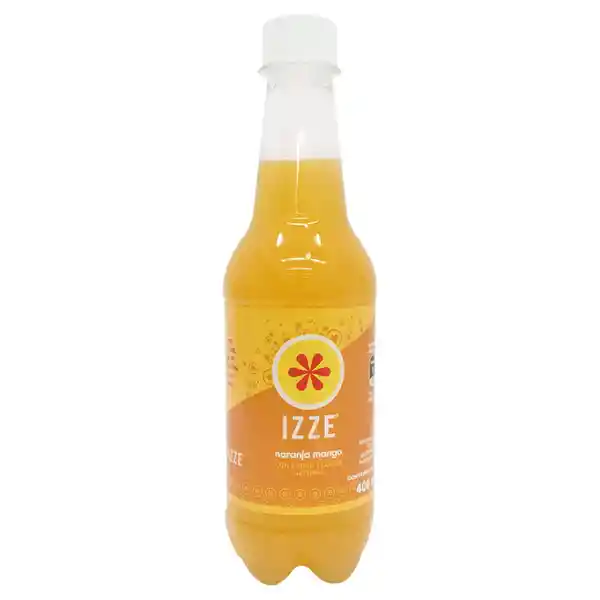 Izze Bebida Gaseosa Naranja Mango Pet