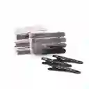 Miniso Hebilla Para Cabello Pequeña Multidiseño Rectangular