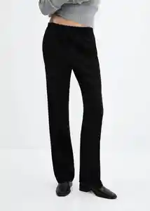 Pantalón Charli Negro Talla 25 Mujer Mango