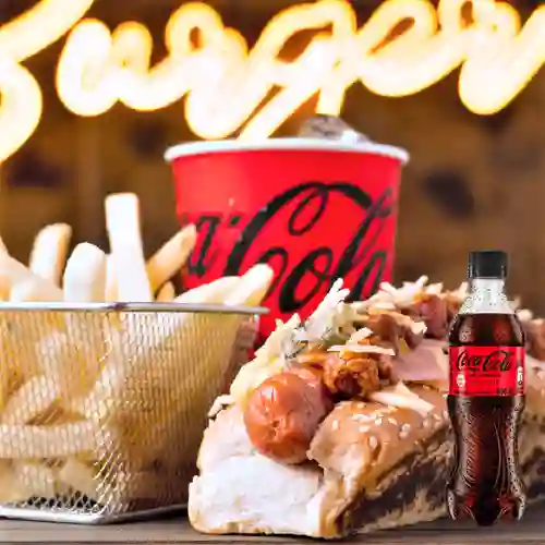Combo Hot Dog Mexicano + Coca Cola Sin Azúcar 400 ml