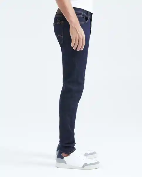 Jean Super Slim Fit- Rider Azul Dark Ultraoscuro 34/32 Chevignon