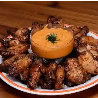 X5 Alitas Bbq + Porcion de Papas