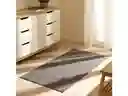 Alfombra Poliéster Emboss Gris 70 x 140 cm Casaideas