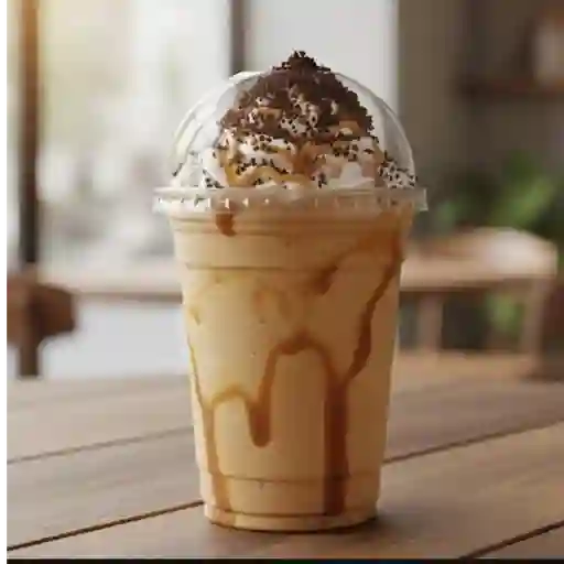 Malteada de cafe con chantilly