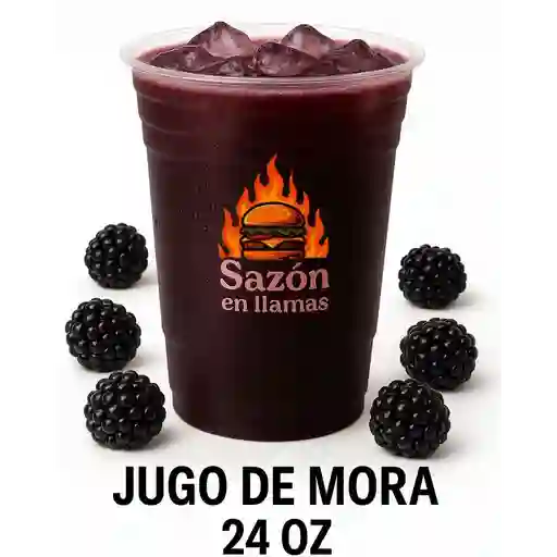 Jugo natural mora